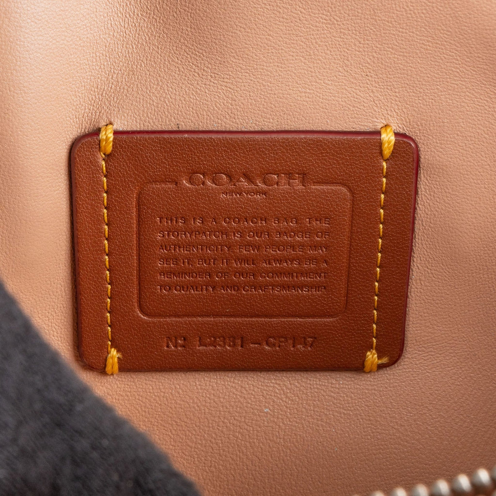 Coach Quilted Nappa Leather Flap Madison Crossbody Bag