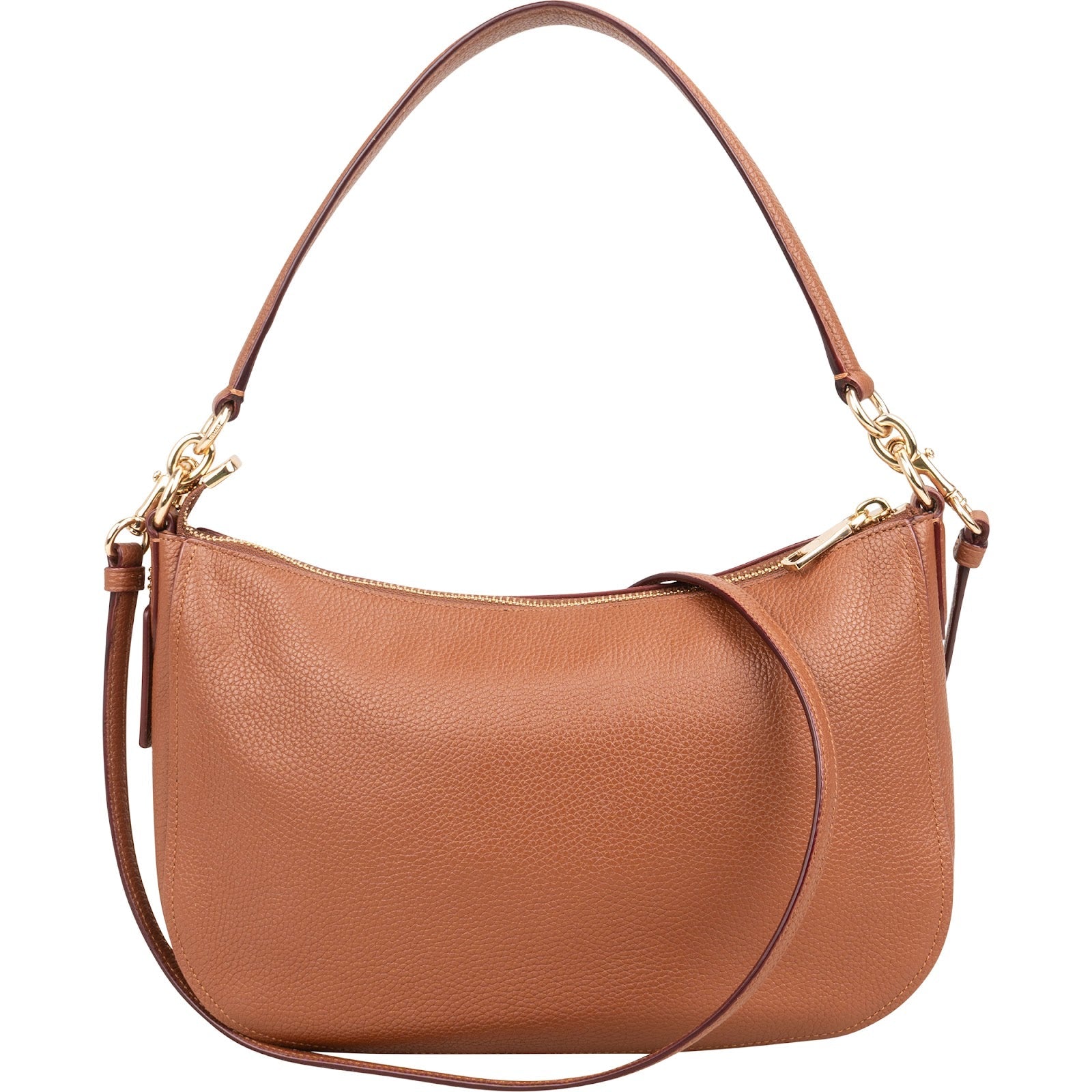 Coach Pebbled Leather Cary Shoulder Crossbody Bag