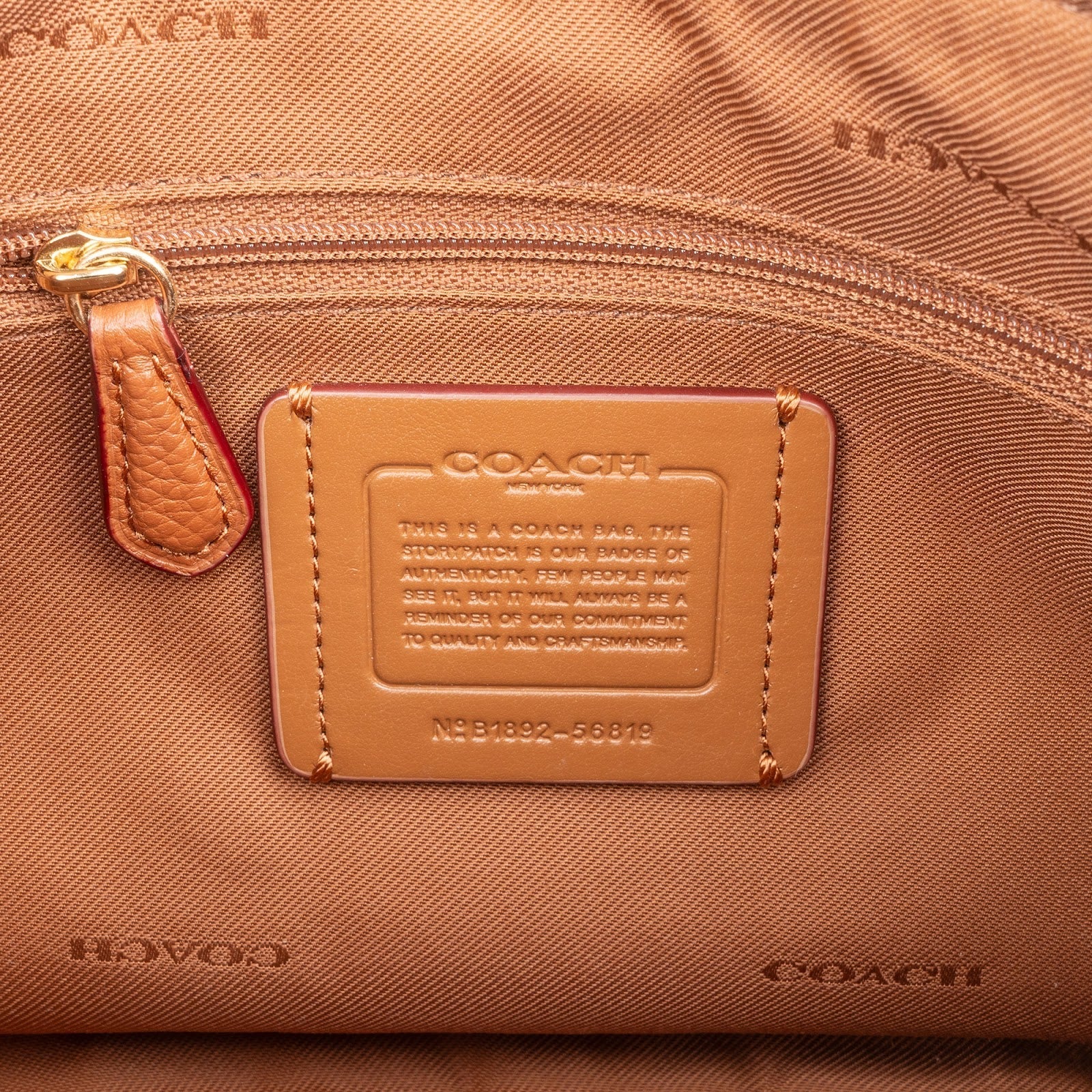 Coach Pebbled Leather Cary Shoulder Crossbody Bag
