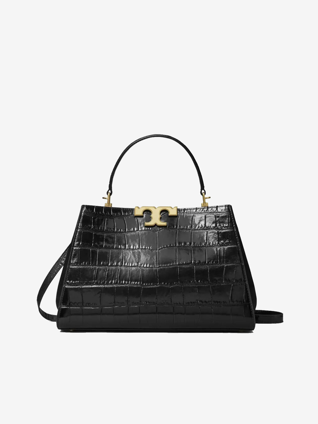 TORY BURCH - Women Eleanor Croc Embossed Satchel Bag