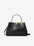 TORY BURCH - Women Eleanor Croc Embossed Satchel Bag