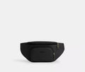 NWT Coach Men’s Leather Racer Belt Bag In Black