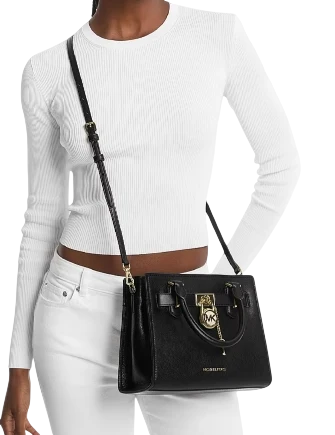 Michael Michael Kors Hamilton Small Leather Satchel