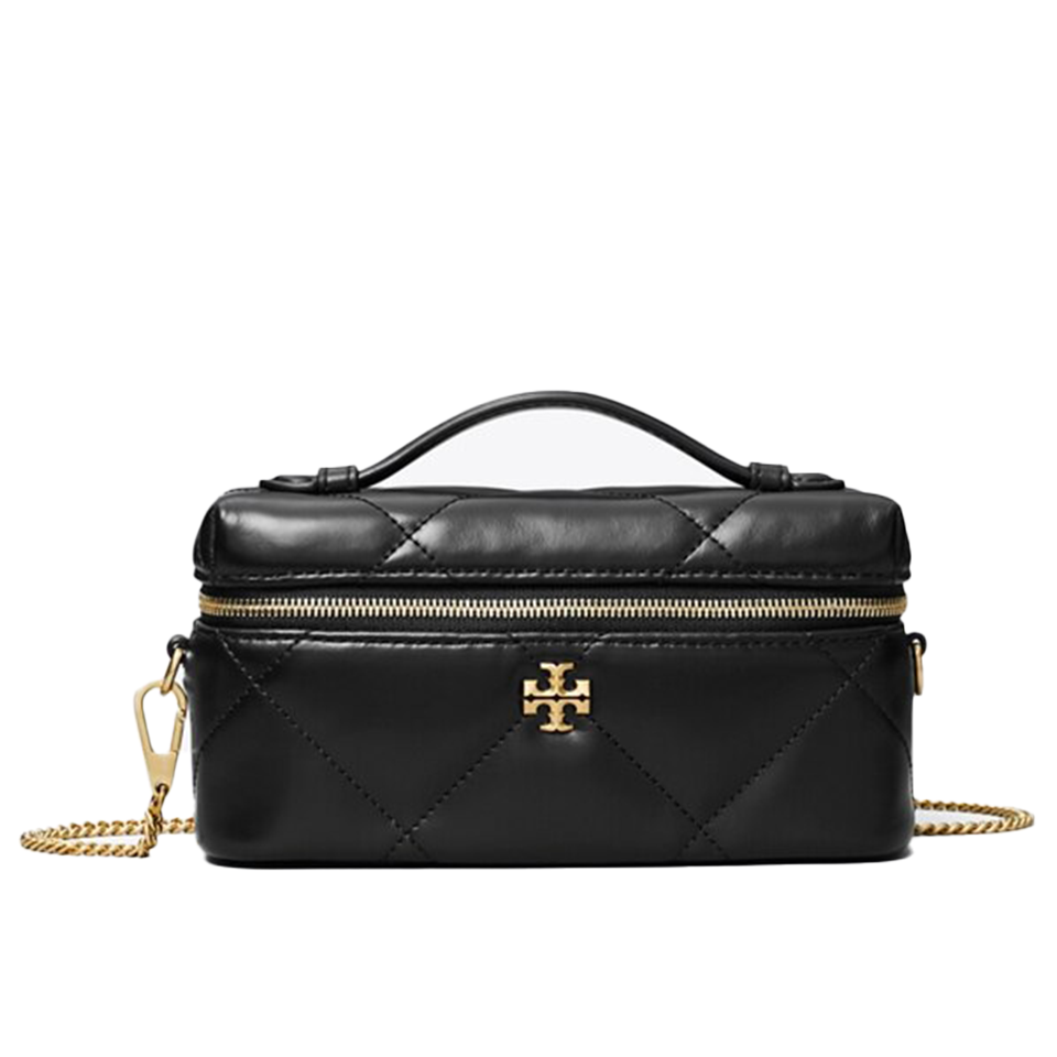 Tory Burch Women's Kira Diamond Quilt East-West Vanity Case