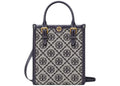 Tory Burch T Monogram Mini N/S Tote Navy