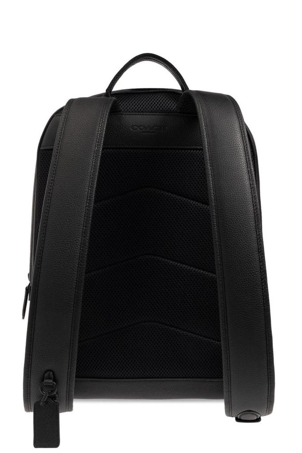 Coach Monogram Embossed Backpack