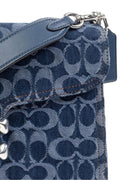 Chain Tabby Monogrammed Denim Shoulder Bag