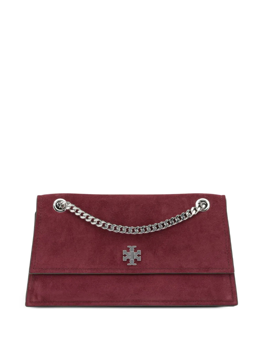 TORY BURCH - Women Kira Turnlock Suede Shoulder Bag